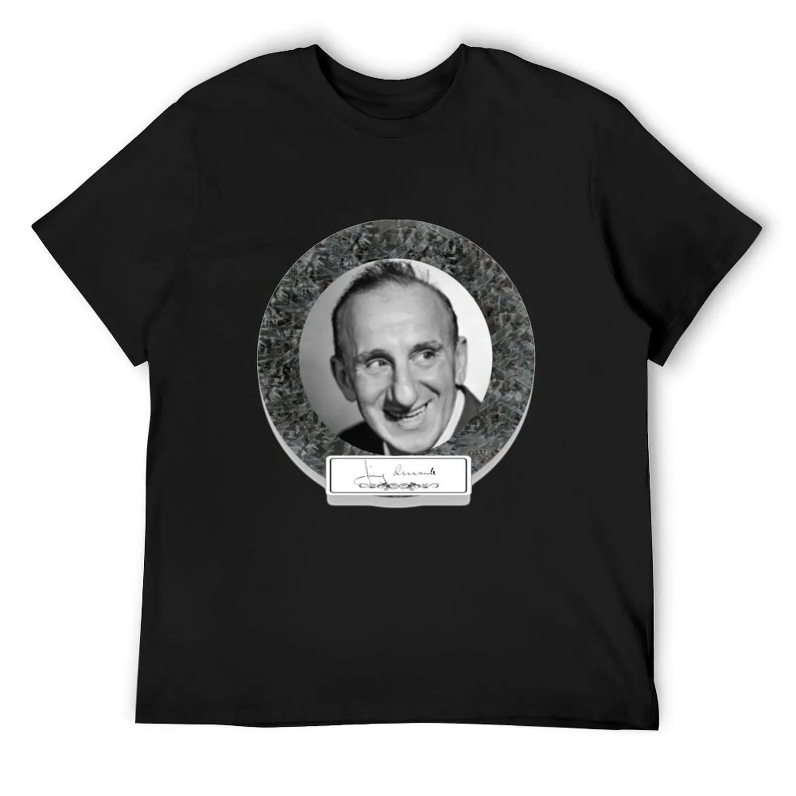 

Jimmy Durante Classic Movie Stars Signature Series T-Shirt man t shirt heavyweights plain t shirts men