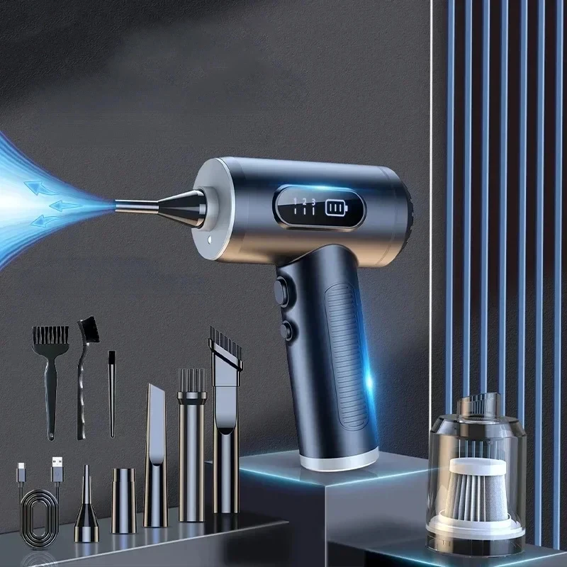 

290000 Pa Автомобильный пылесос Беспроводной пылесос Ручной вакуумный насос Беспроводной робот для автомобиля Бытовая техника Сильное всасывание