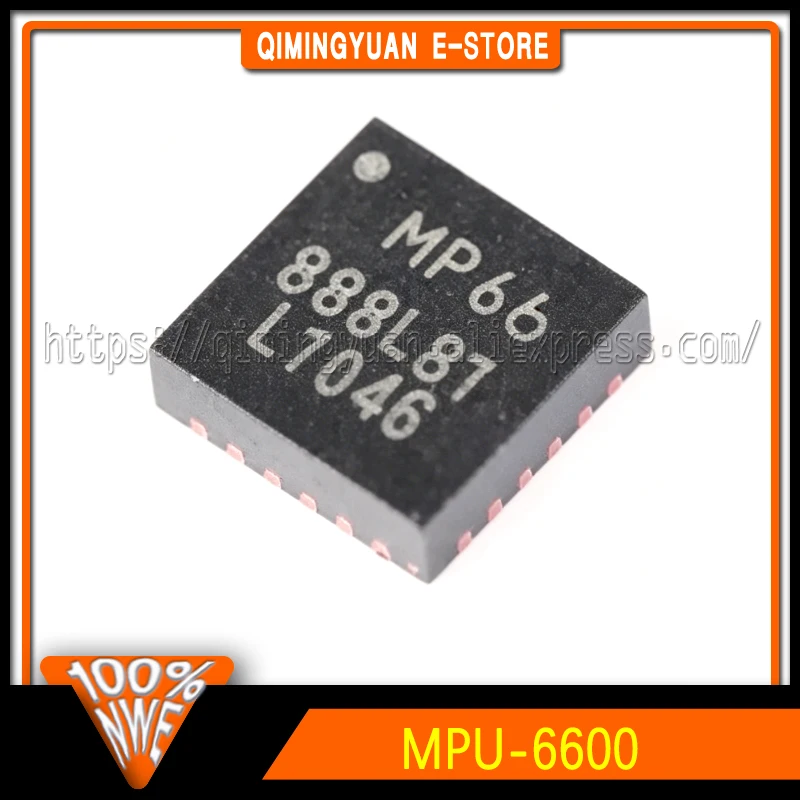 1PCS/LOT MPU-6600 MP66 IC Chipset QFN-24 Gyroscope and accelerometer 100% New  In Stock