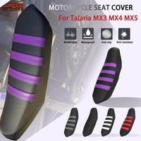 Motorcycle Seat Cover For Talaria MX3 MX4 Waterproof Non-Slip Comfortable Motocross Accessories Electric Dirt Pit Bike PVC