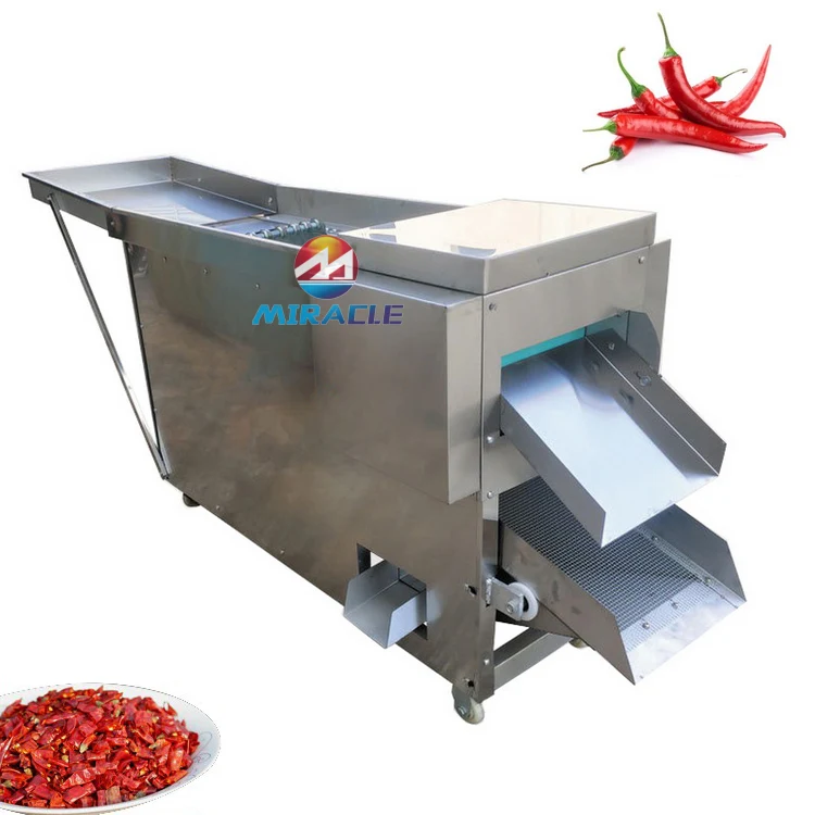 

Hot Sale Dry Chili Cutting Deseed Equipment Dry Pepper Cutter Pepper Chili Seeds Remover