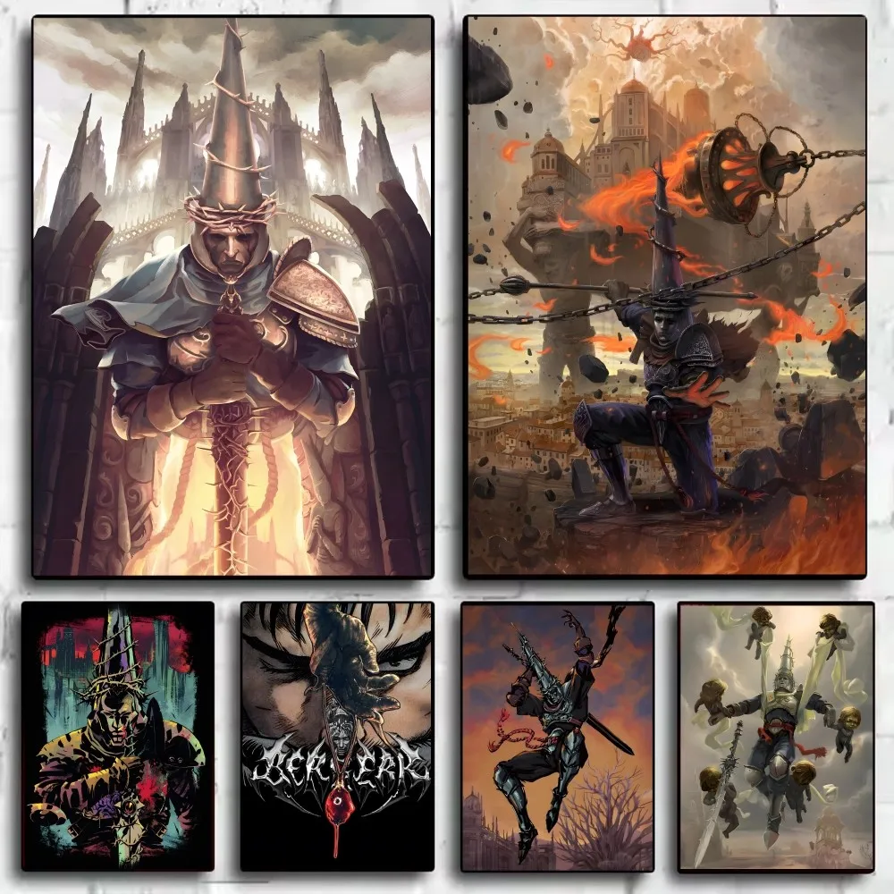 Blasphemous Game Poster HD art sticky wall waterproof home living room bar decoration