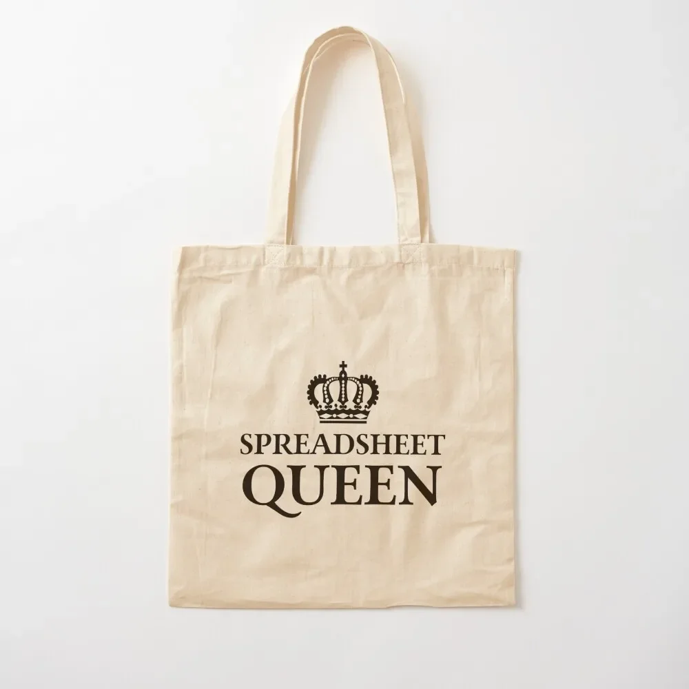 

Spreadsheet Queen Tote Bag the tote bag Fabric bag