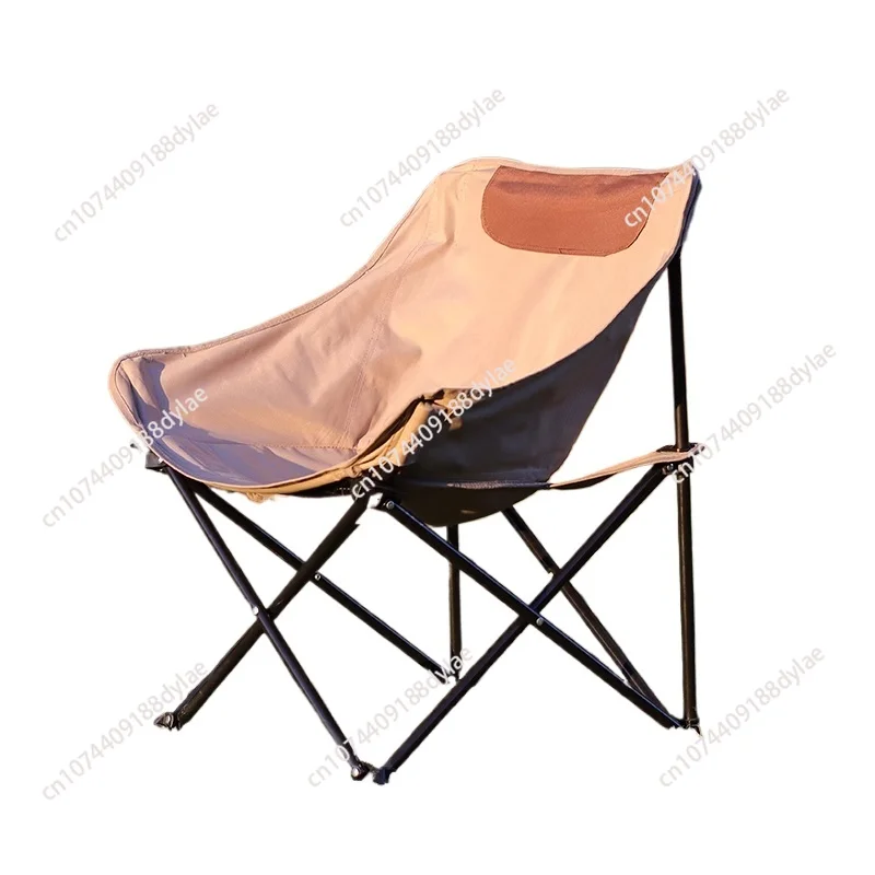 

Outdoor folding chair moon chair camping portable folding recliner fishing chair camping equipment