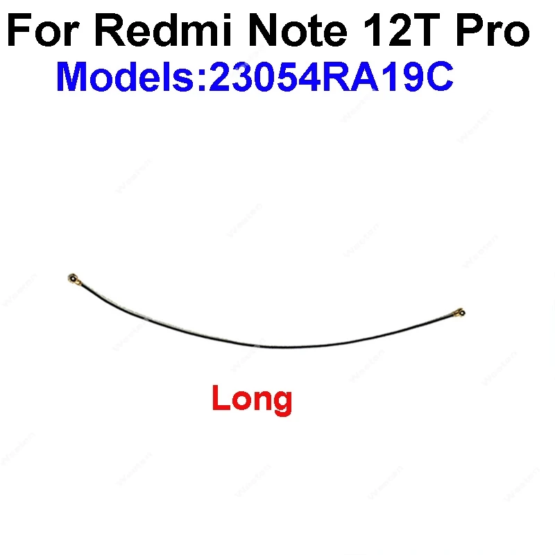 

For Xiaomi Redmi Note 12 12T Pro+ Plus Note 12R Pro Note 12 Turbo Signal Wifi Aerial Flex Cable Ribbon Repair Spare Parts