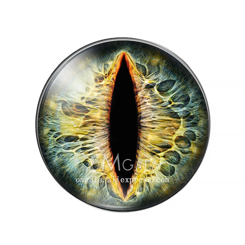 W Paryżu Dragon Eyes Cat Eye Toys Gorąca sprzedaż 6mm 8mm 10mm 12mm 14mm 20mm Ręcznie robione szklane kaboszony fotograficzne Akcesoria do majsterkowania — zdjęcie 7