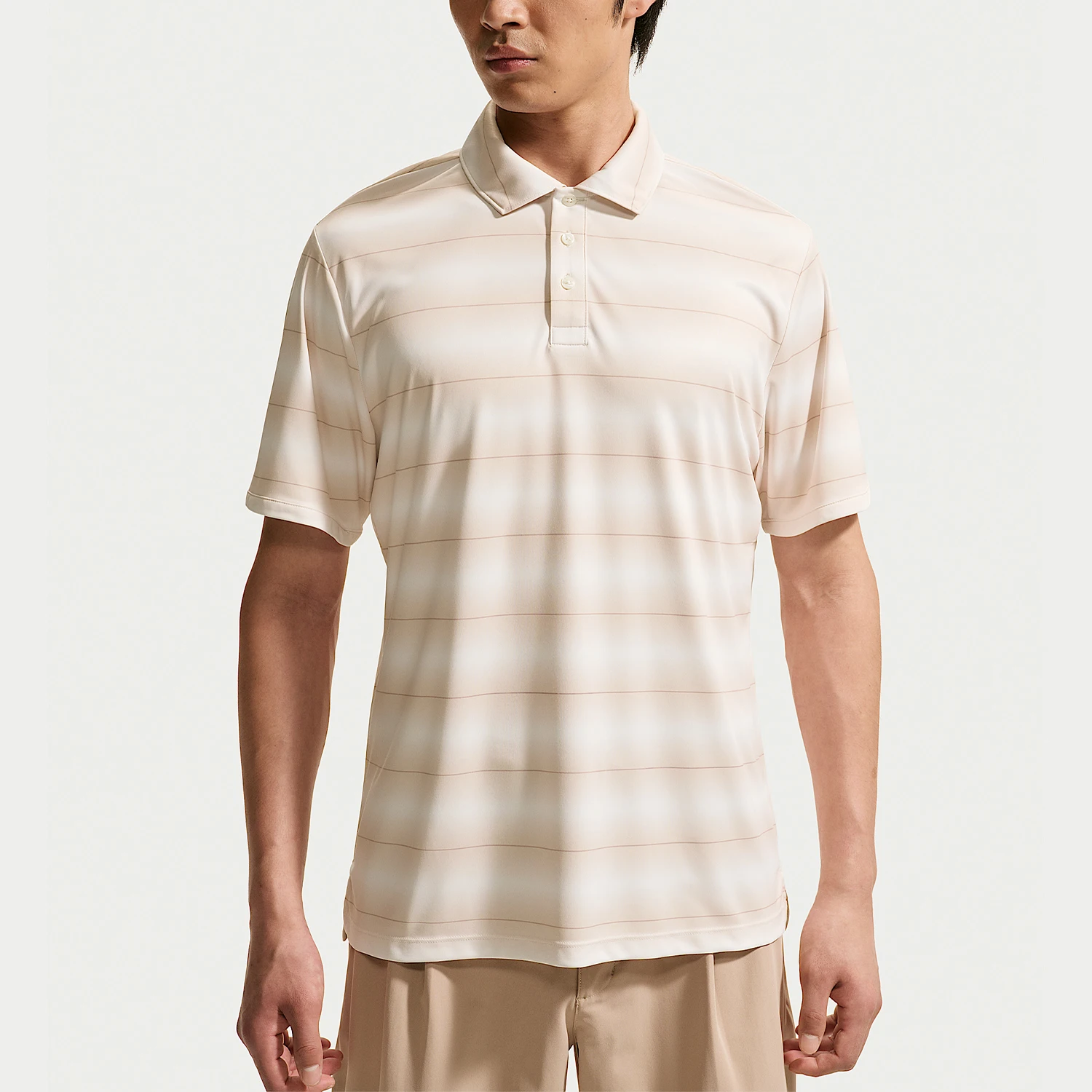 Nike genuine Par men's moisture wicking knitted sports collar T-shirt IB0219-104