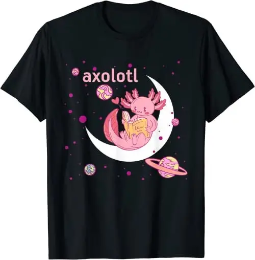 Mexican Salamander Pastel Goth Kawaii Space Galaxy Axolotl T Shirt SweaT 27455