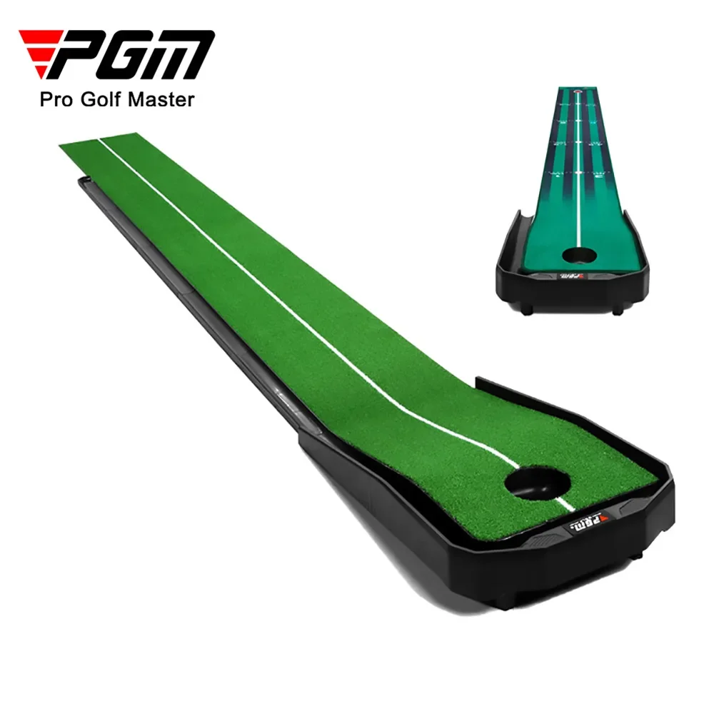 

PGM Golf Putting Mat Portable Outdoor and Indoor Golf Practice Mat True Roll Surface & Non Slip Bottom Pads TL025