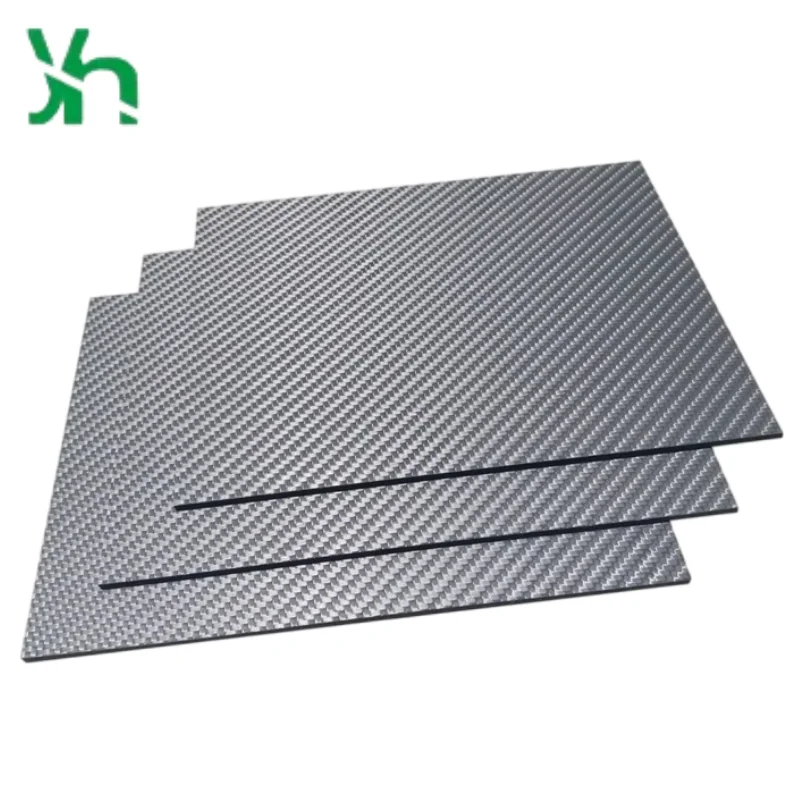 صفائح من الألياف الزجاجية المطلية بالكهرباء 3K، لمسة نهائية معدنية، قوة عالية ومقاومة للتآكل، للاستخدام الصناعي والسيارات #2