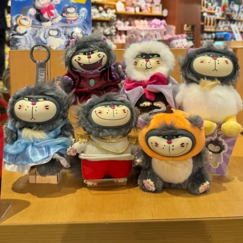 

Оригинальная коллекционная плюшевая кукла Disney Lucifer Princess Serise Blind Box, аниме-аксессуар, очаровательный декор, подвеска для сумки, подарок на день рождения, игрушка