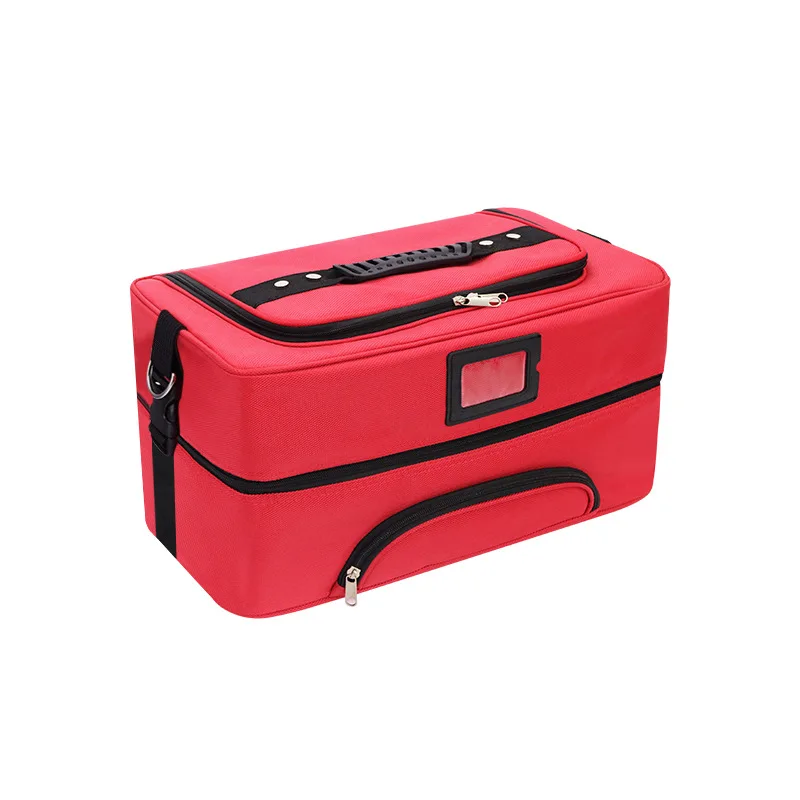 Large Makeup Bag with 4 Tier Trays Professional Artist Travel Bag Multifunctional Cosmetic Bag to Keep Makeup and Hair Supplies