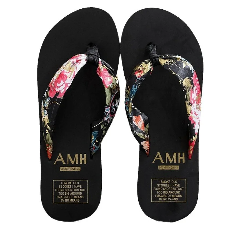 

2025 Casual Women Flip Flops Summer Beach Platform Slippers Outside Wedges Sandals Women Shoes