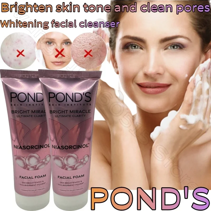 

Vietnam PONE’S Facial Cleanser Brightens Skin Tone, Cleans Pores, Refreshes Oil, Cleans Skin, Shrinks Pores, Cleansing Milk 90ml