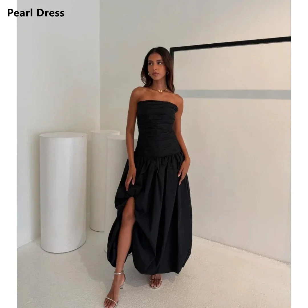 

Off-shoulder Robe De Cocktail Femme A-line Exposed Shoulders Luxury Prom Dress 2025 Luxury Evening Dress Custom Made Satin Cloth
