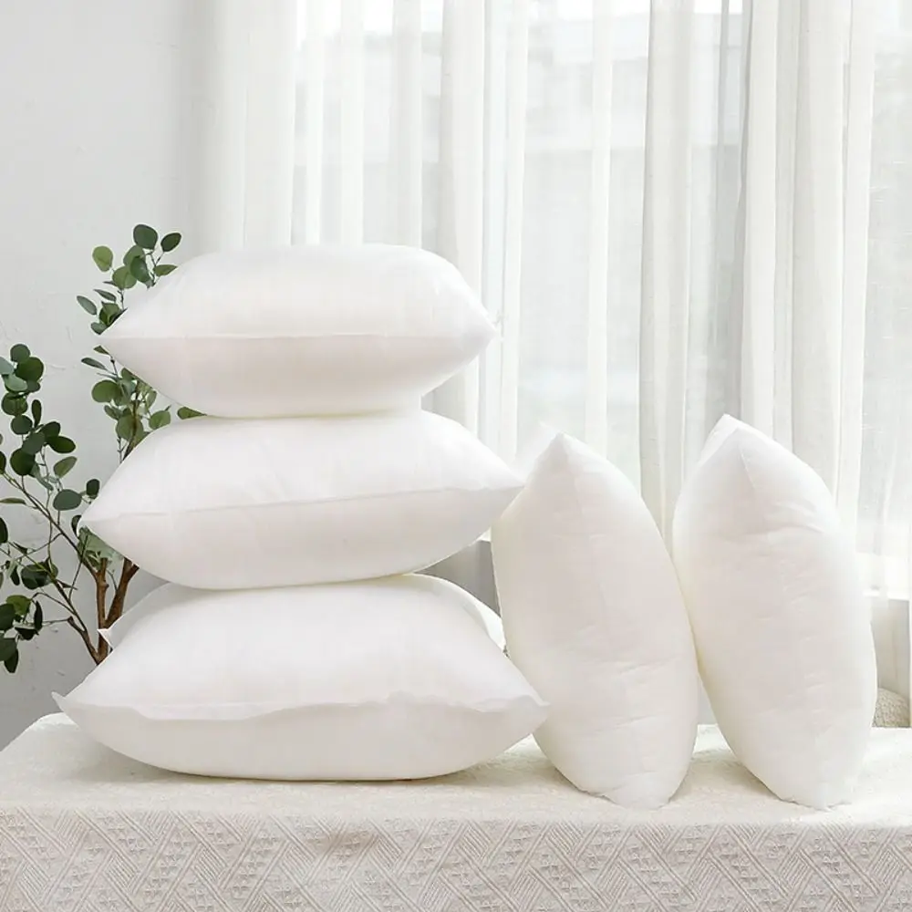 New Square Throw Pillow Insert Cotton-padded Decorative Pillow Stuffer Pillow Core Headboard Cushion