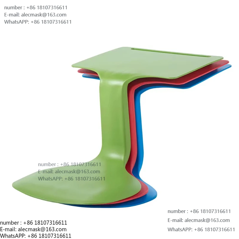 

Small children's picnic table garden outdoor foldable children's study table and chairs portable children's writing desk rack