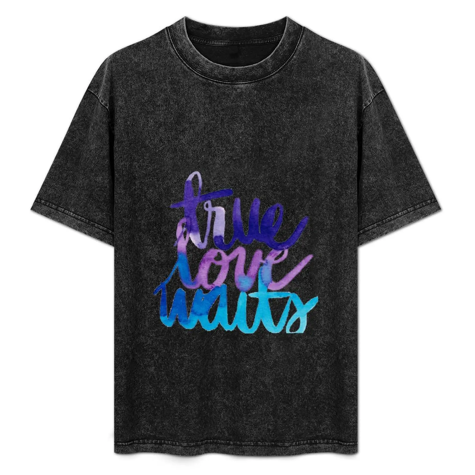 

True Love Waits T-Shirt Utility Casual Work T-Shirt