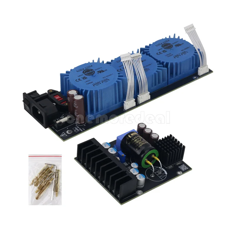 Fuente de alimentación lineal TZT Eversolo A8 110V/220V para transmisión digital Leafaudio PW08-A8 (condensador para Nichicon/Mundorf)