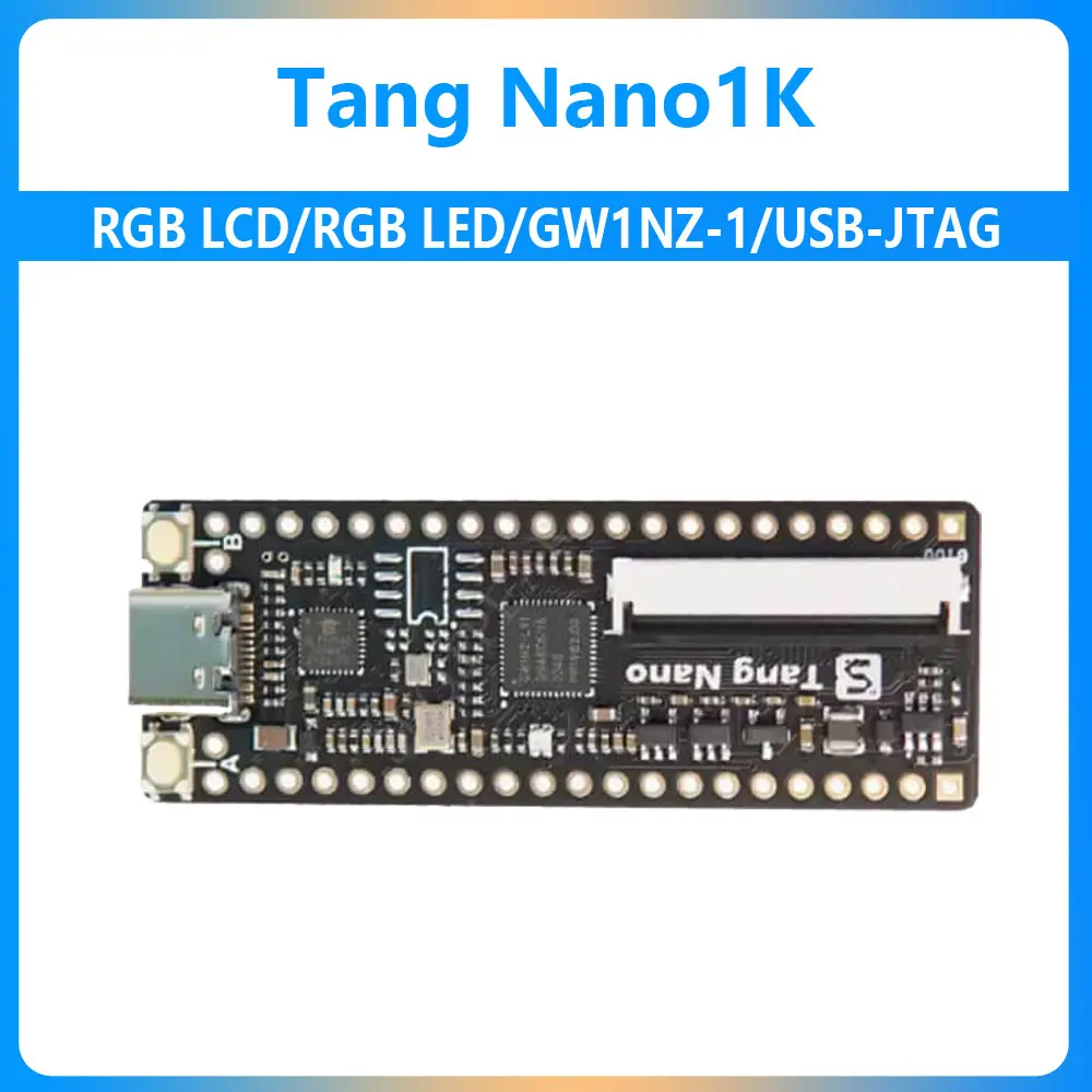 Placa de desarrollo de circuito Sipeed Lichee Tang Nano1K FPGA MINI USB-JTAG, GW1NZ-1, puede acceder a LCD RGB