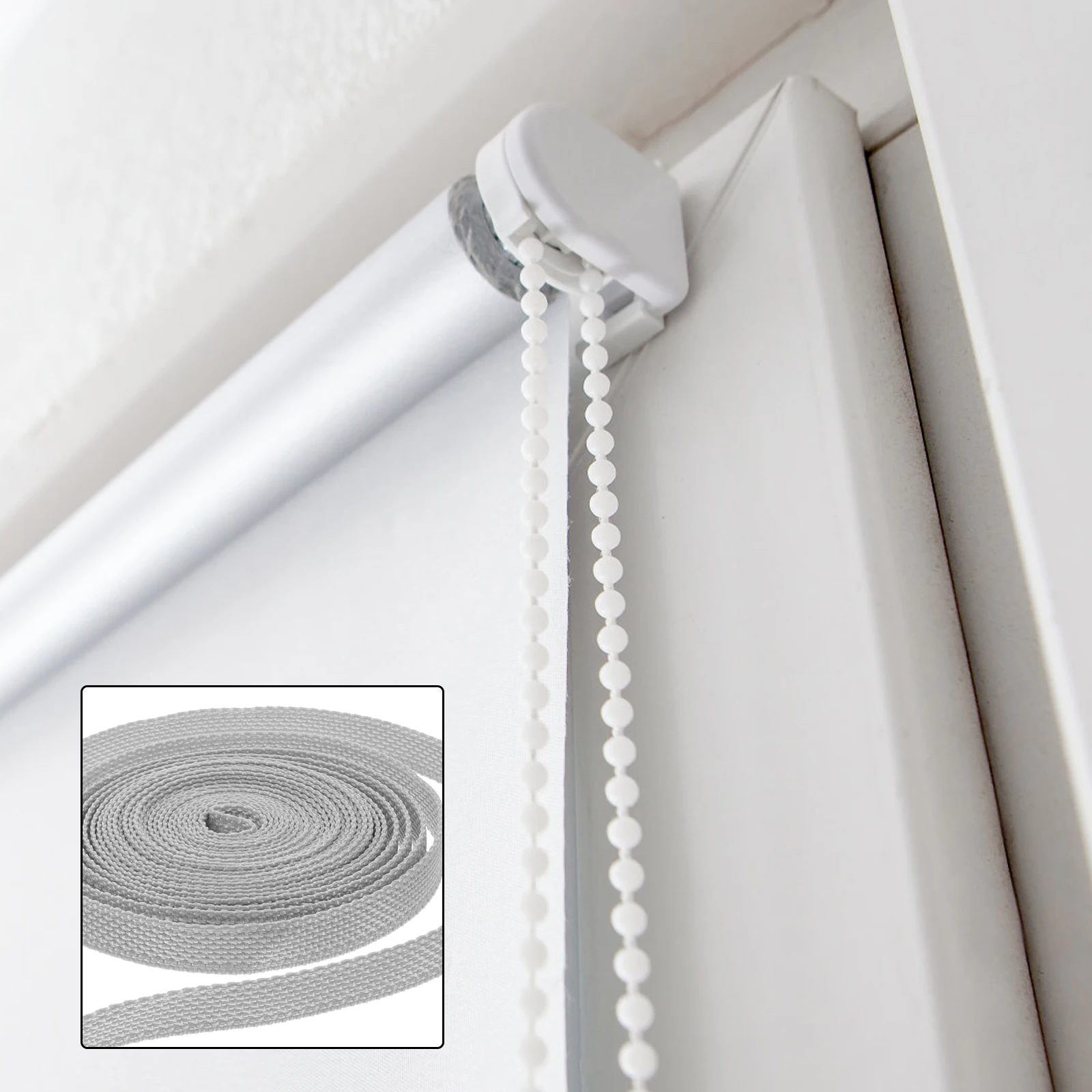 2 Rollen Raff halter für zu Hause Rollos Vorhang Schnallen Raff halter Riemen dekorieren Ornament Zubehör Holdback Vintage – Detail 3