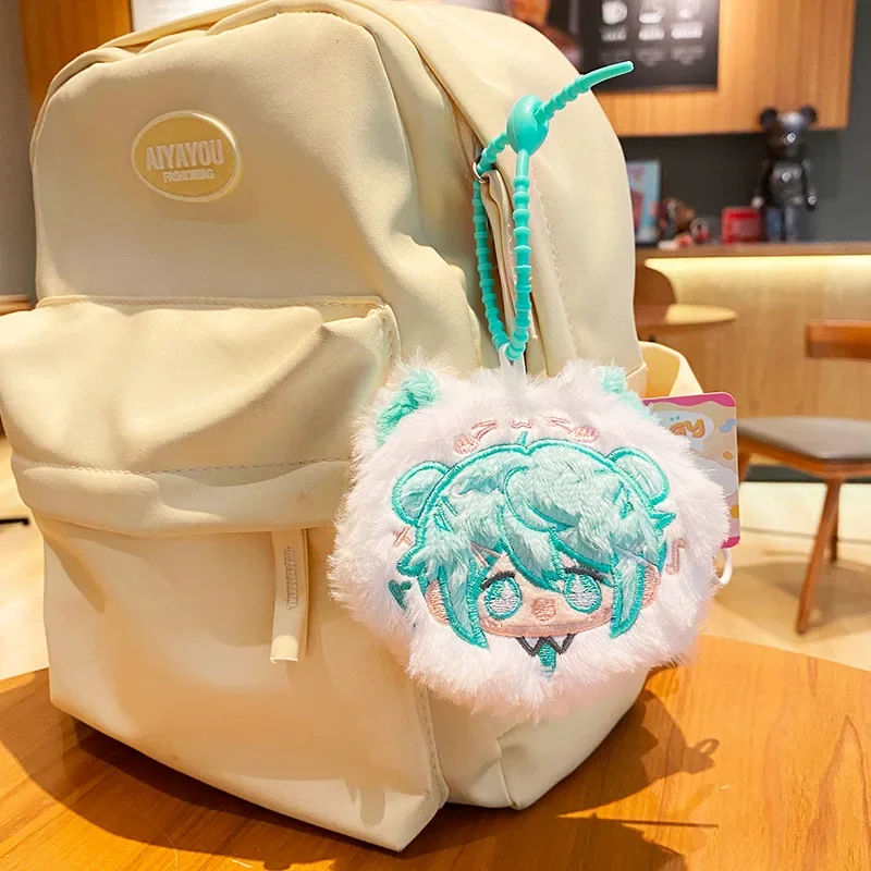 Hatsune Miku Zero billetera llavero colgante muñeca Linda estudiante colgante Kawaii Anime chica regalo