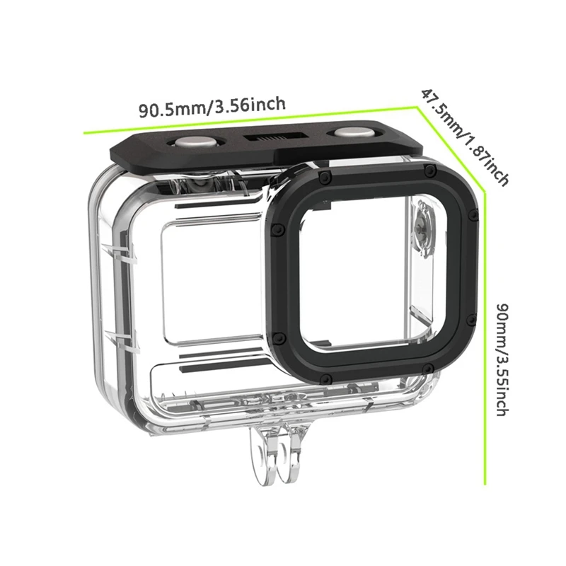 Transparent Protective Case For Insta360 Ace Waterproof Diving Protective Shell For Insta360 Ace Camera Replacement Accessories