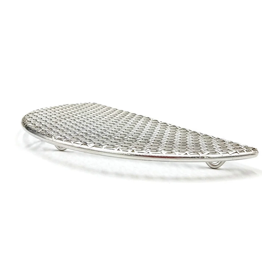 

Stainless Steel Detachable Bbq Grill Mat Smooth Beautiful Not Easy Deform Evenly Grilled Food Barbecue Net Detachable Bbq Grill