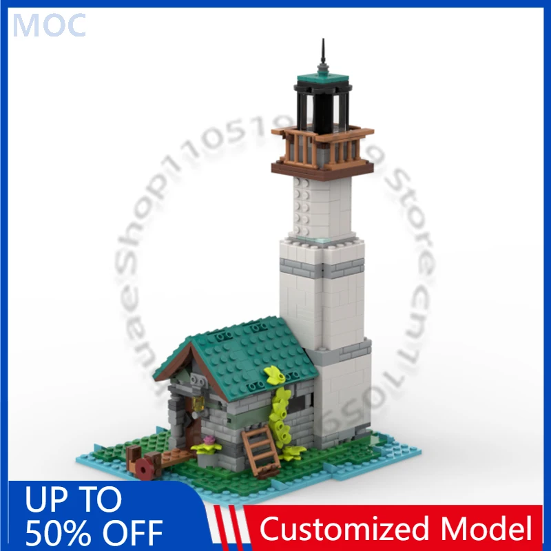 

654 детали Конструктор 31139 - Уютный маяк MOC, модульный конструктор, технологичная креативная игрушка для сборки своими руками, подарок для мальчиков