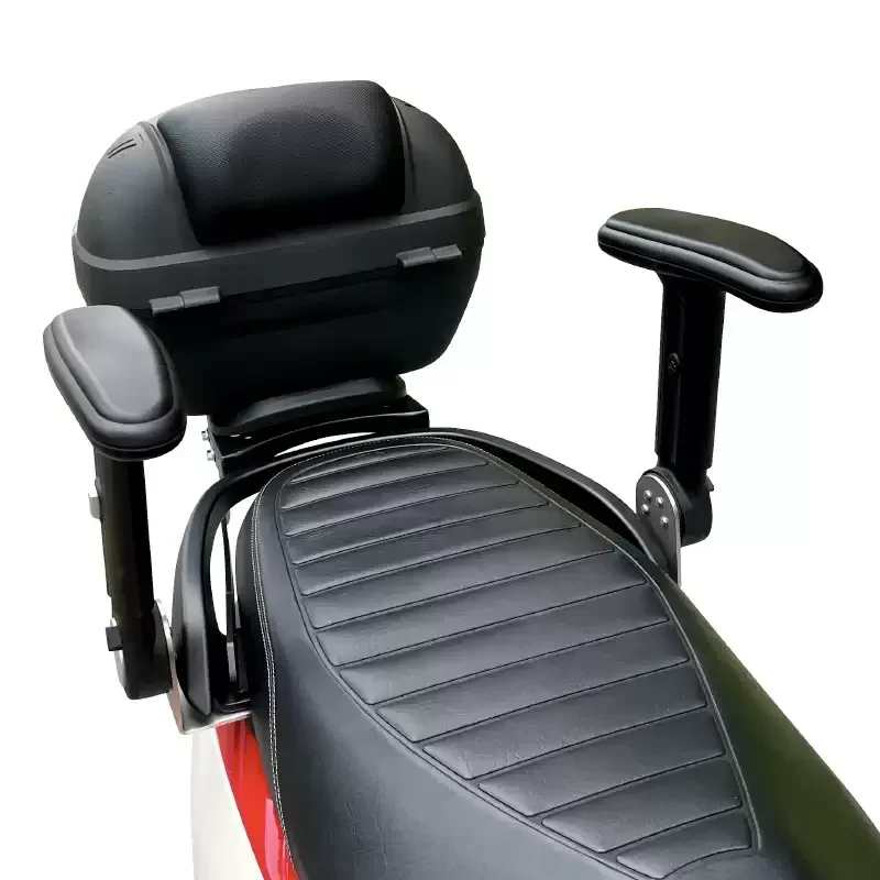 

*NS125LA motorcycle rear seat armrest modified rear seat guardrail folding rear armrest foldable thickened