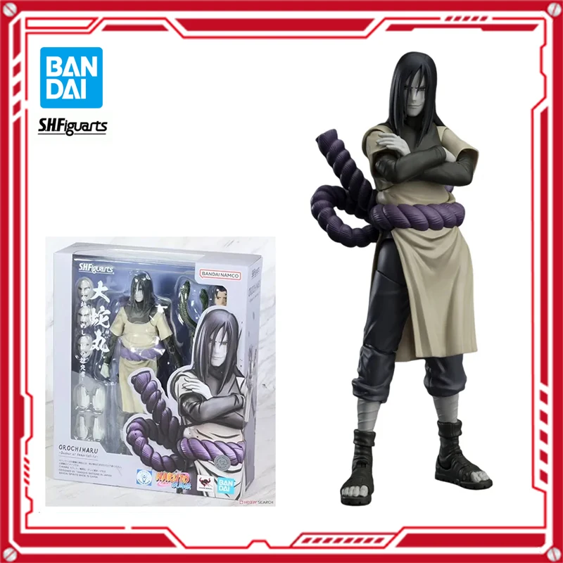 

In Stock Bandai S.H.Figuarts NARUTO Orochimaru Original Genuine Anime Figure Model T S.H.F Toy Action Figure Collection Doll PVC