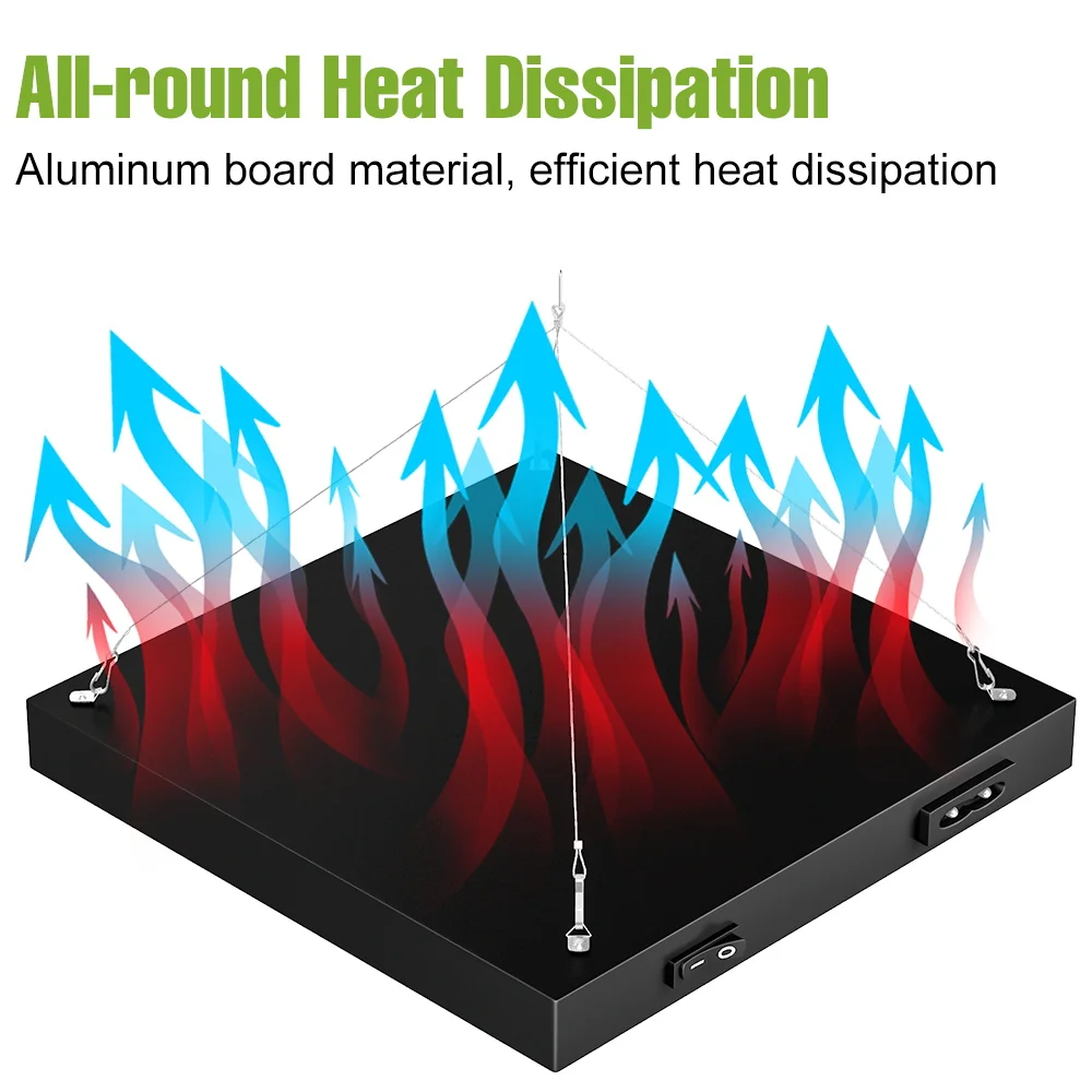 100 واط 50 واط LED تنمو ضوء الطيف الكامل النبات الزراعة المائية زراعة مصباح IR UR للداخلية زهرة الطماطم الخضروات ملء الإضاءة #4