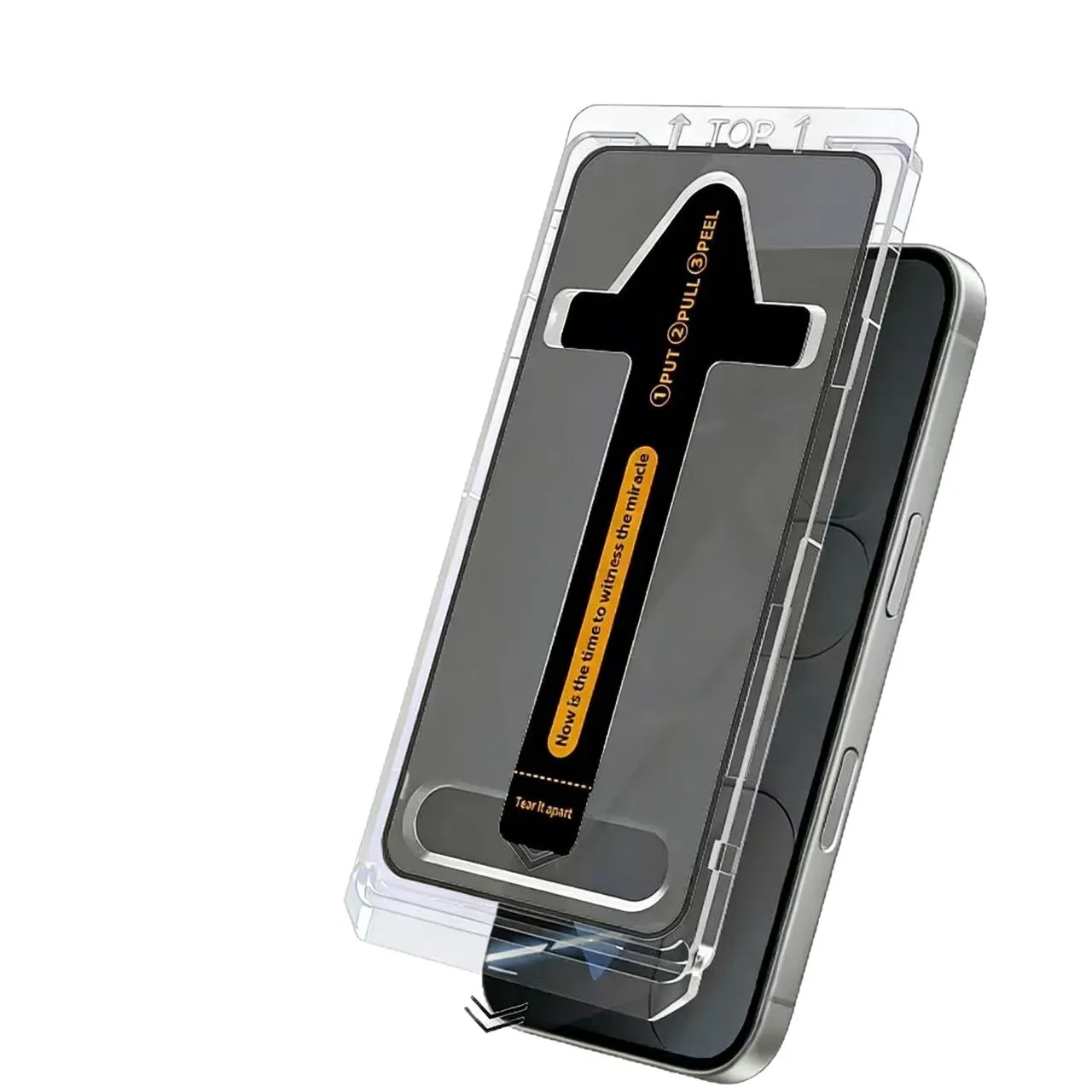 

Комплект из 2 защитных пленок CHAOYIDIAN для iPhone 17 Pro Max, 16, 15, 14 и 13: быстрое нанесение, защита от пыли и обеспечение конфиденциальности