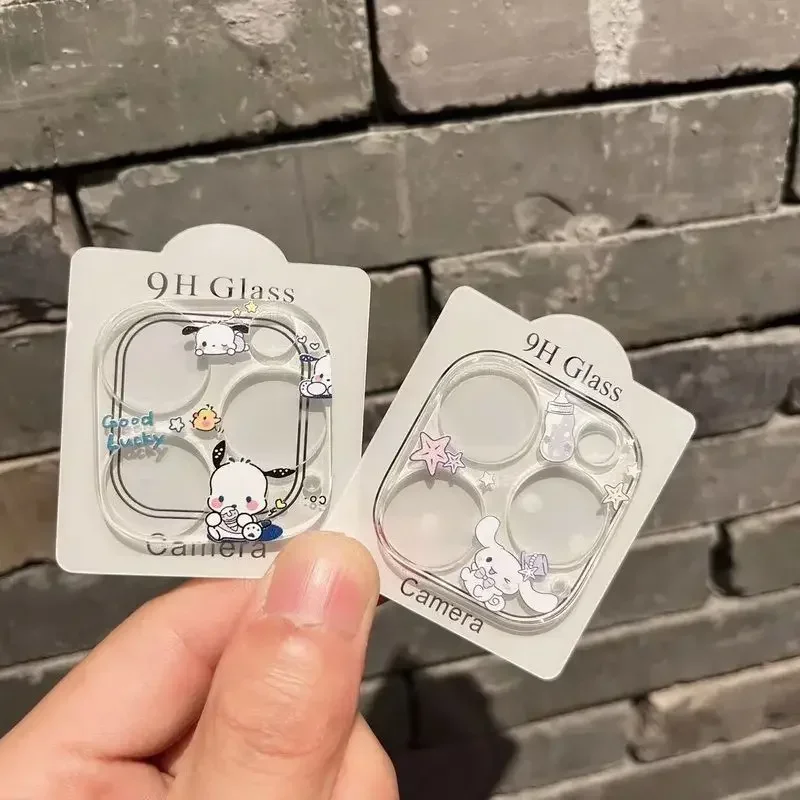 Sanrio Hellokitty Suitable for IPhone15 14Pro Lens Film Cute Cartoon Pochacco IPhone13Promax Cartoon Protection Camera