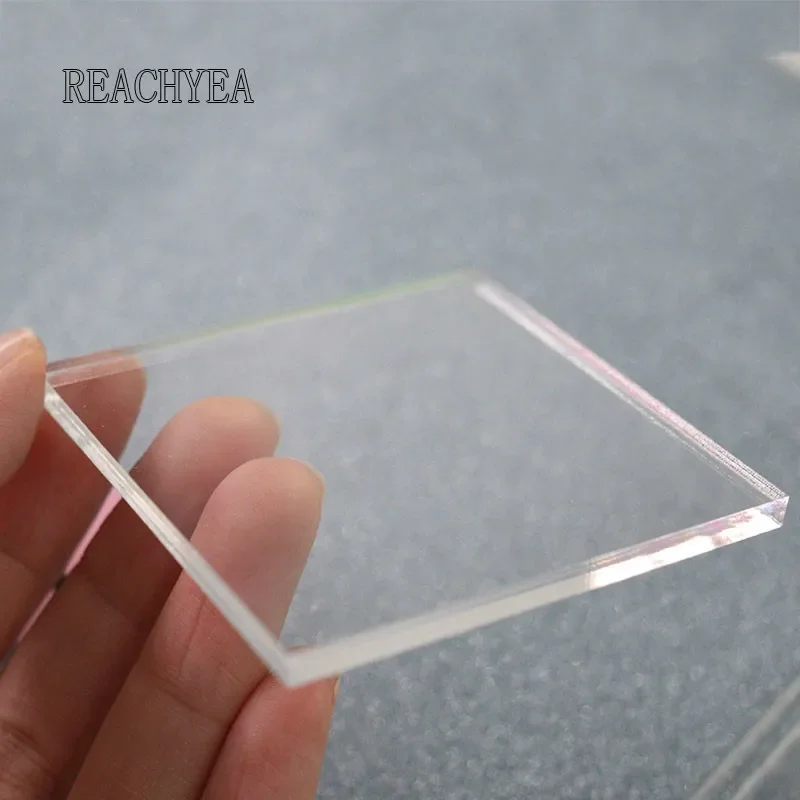 Plexiglass Transparent Clear Plastic Sheet Acrylic Board 1mm Thickness Perspex Cut