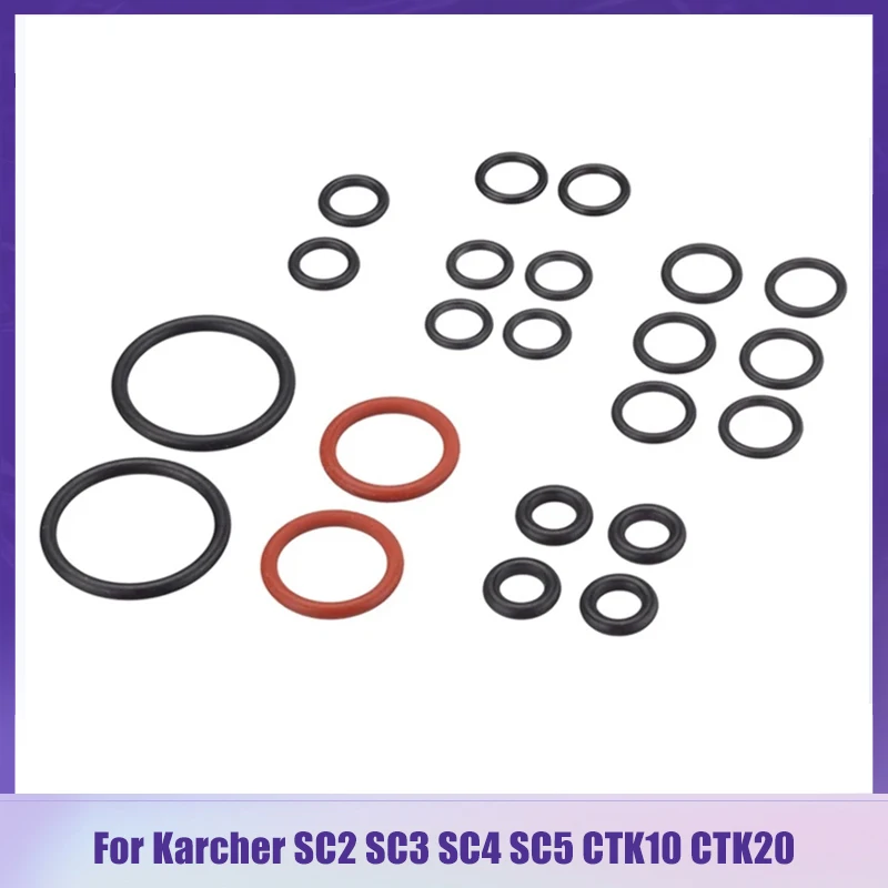 Silica Gel O-Ring Sealing Ring Parts Replacement For Karcher SC2 SC3 SC4 SC5 CTK10 CTK20 Handheld Steam Cleaner Accessories