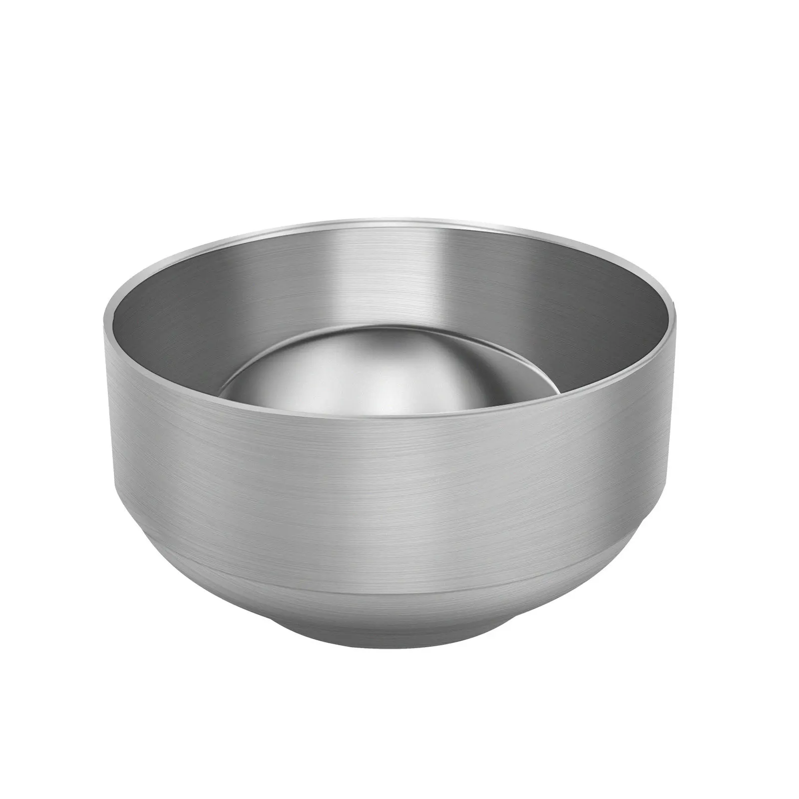 

Eco Friendly Stainless Steel Double Wall Bowl Noodles Rice Soup Salad Kitchen Dining Tableware Home Use Stainless Steel Bowl