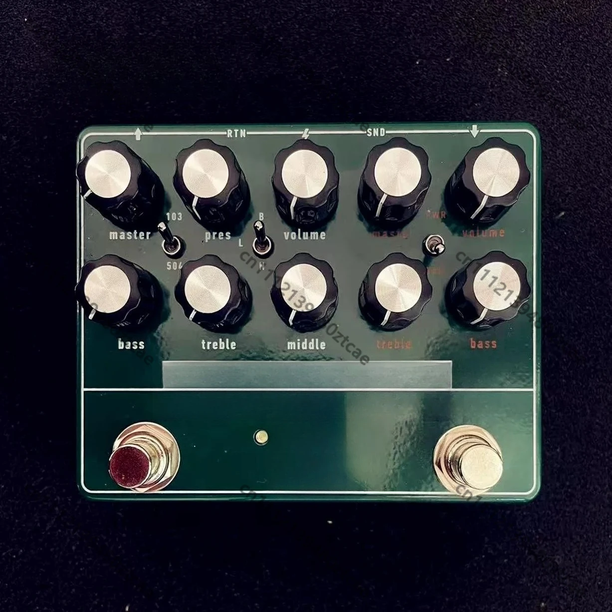 

Electric Guitar Overdrive Distortion Effect Pedal Classic Rock Tone for Performance