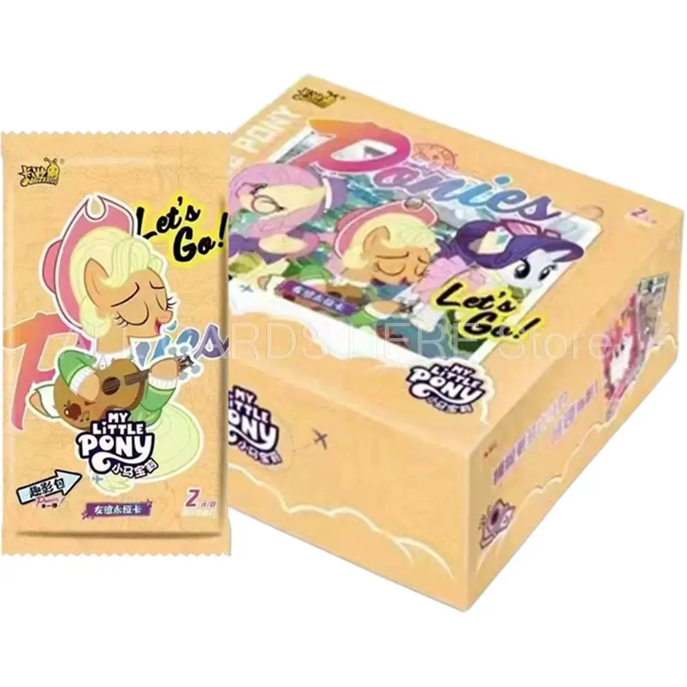 

KAYOU Genuine My Little Pony Cards Friendship Forever Pack Rare Card TR TCR UR Princess Girl Cards Children's Birthday Gifts