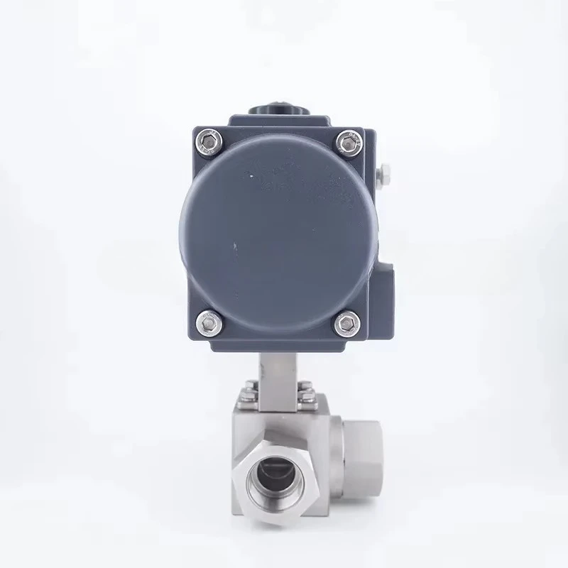 

DN50 32Mpa 300bar 320bar High Pressure Ball Valve 3 Way Stainless Steel SS304 Pneumatic Ball Valve 2 Inch T L Type