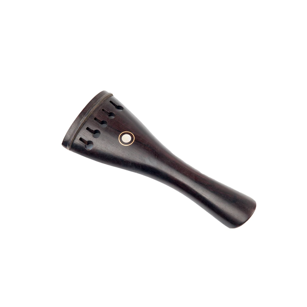 Ebony Wood 5 Strings Violin Tailpiece For  String  / -String Electric  Replacement o Part DIY Accessories