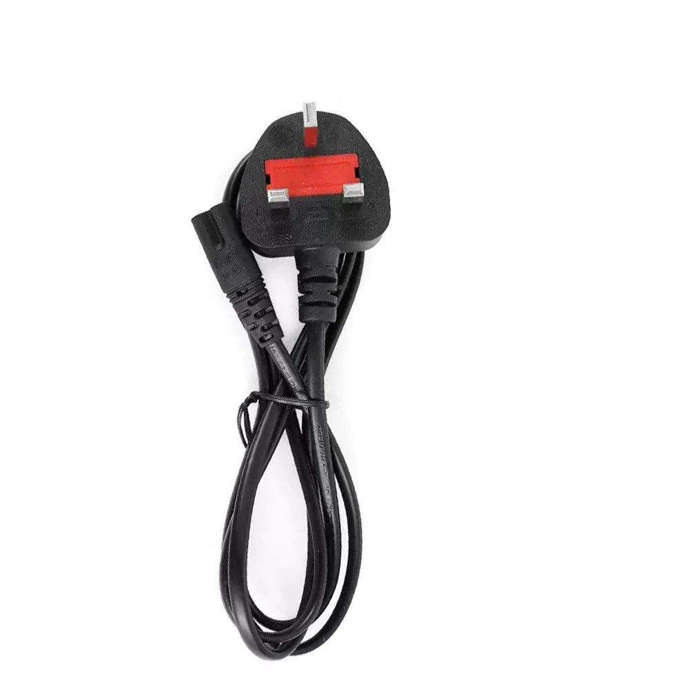 EU Power Cord EU AC Power Cable Figure 8 C7 To Euro Eu European 2 Pin AC Plug Power Cable Cord For PS4/PS5 ForXbox Power Cord