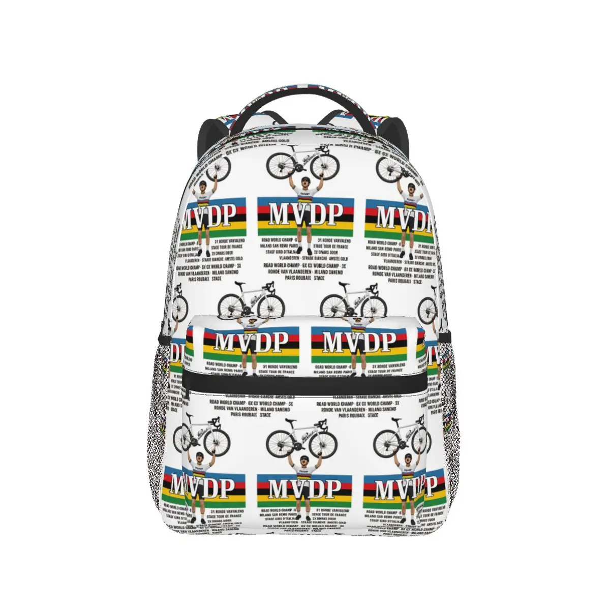 

Mathieu Van Der Poel Backpack Hot Sale Daypack Large Capacity Children BookBag School Bag Shoulder Bags for Men Women