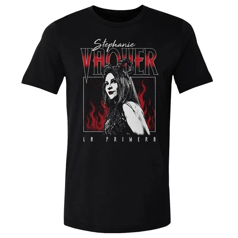 Stephanie Vaquer Merch Men T-shirt Short Sleeve Tee Unisex Tops Clothes Causal Female Y2K Tops