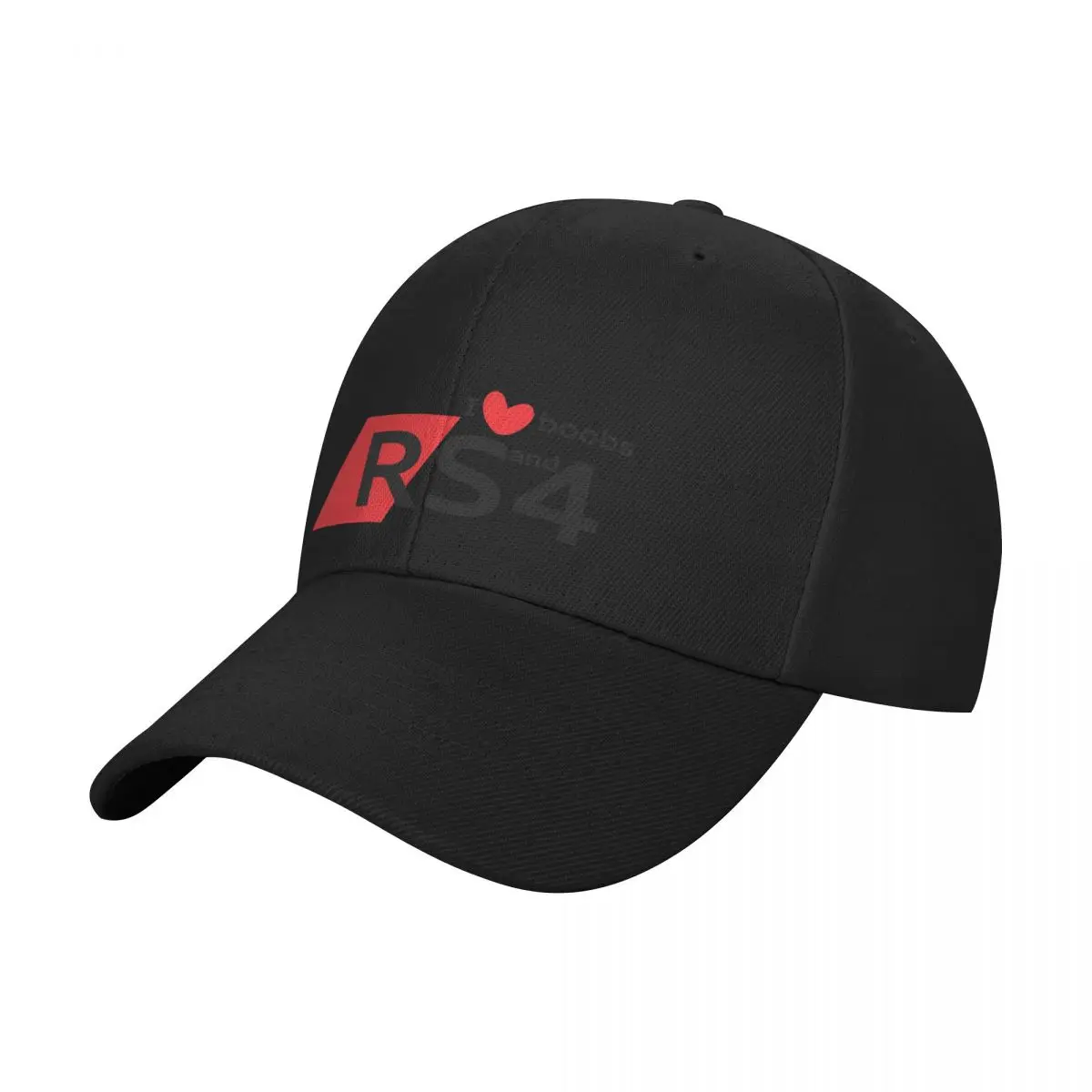 I love boobs and RS4 Baseball Cap western Hat Custom Cap Luxury Man Hat New In Hat Men's Hats Women's