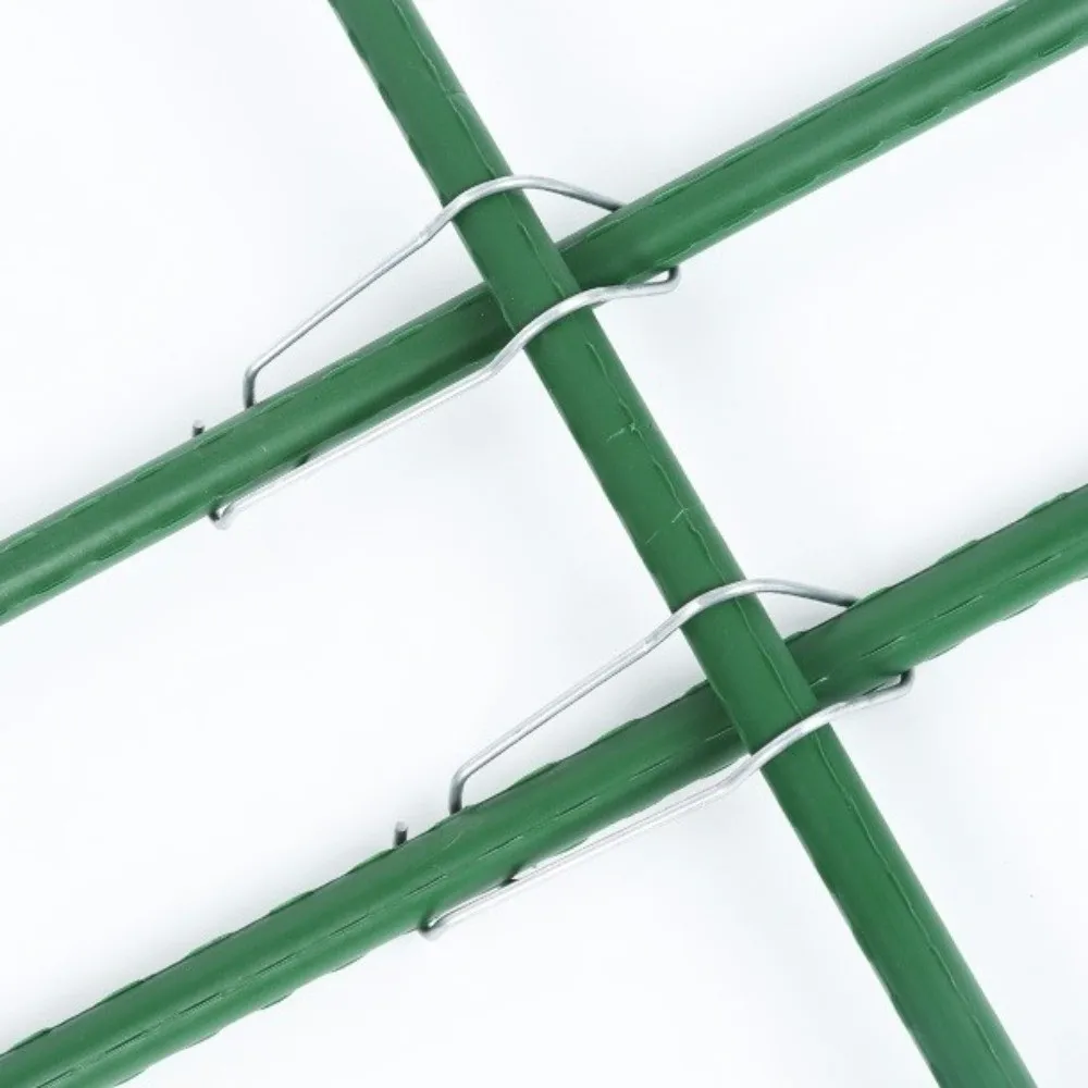 30Pcs 11/16/20 MM Plant Trellis Connecting Buckles Heavy-Duty Spring Wire Clip Plant Connector Clip Iron Fixing Clamp
