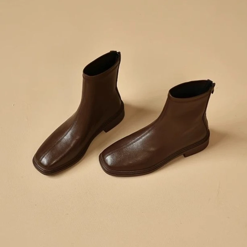 

Ботильоны, легкие женские короткие туфли «Челси», мокасины, увеличивающие рост, женские ботильоны, готическая новинка в стиле рок, тренд 2025 года