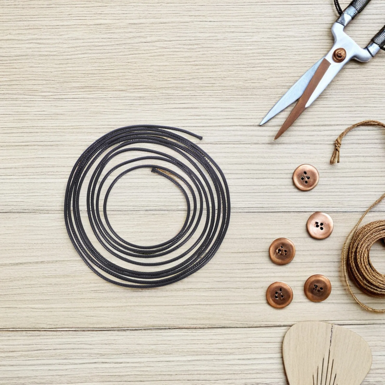 PU Rope for DIY Craft Expression Making Durable Hand Craft Accessories for Beginners and Kids Decor Flexible String