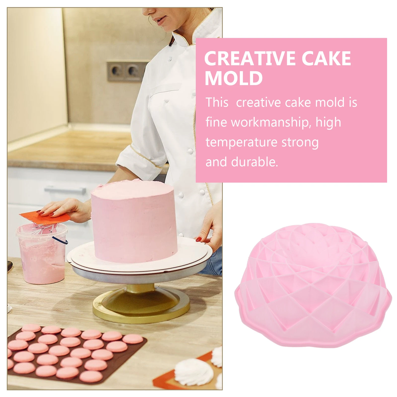 

Silicone Cake Mini Bird Nest Molds Baking Pans Kitchen Accessories Chocolate DIY Diy Baking Mold Tool Bake Set