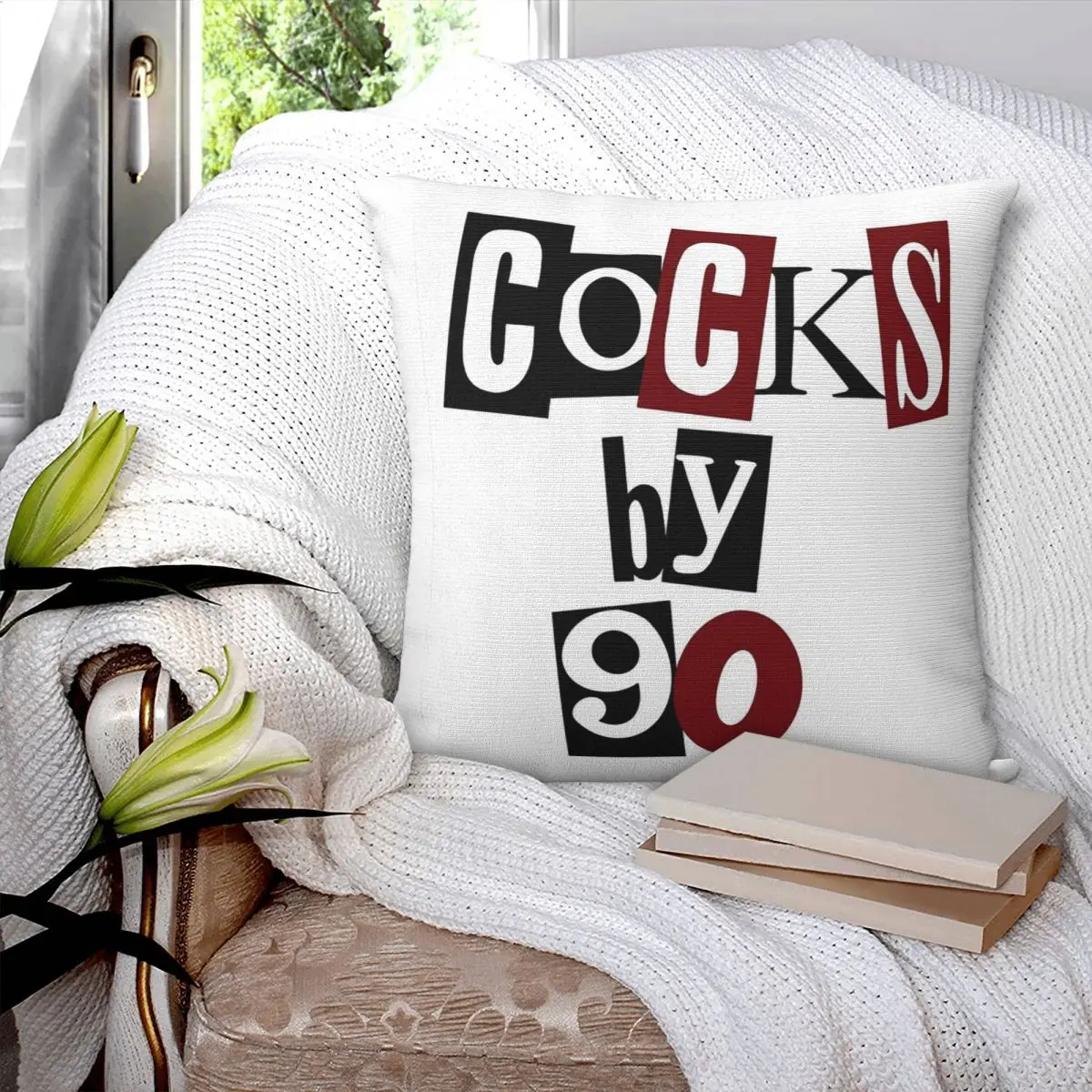 Cocks By 90 Square Pillowcase Pillow Cover Polyester Cushion Zip Decorative Comfort Throw Pillow for Home Living Room